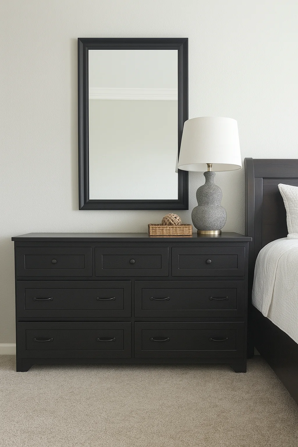 Dresser drawers and Bedside tables